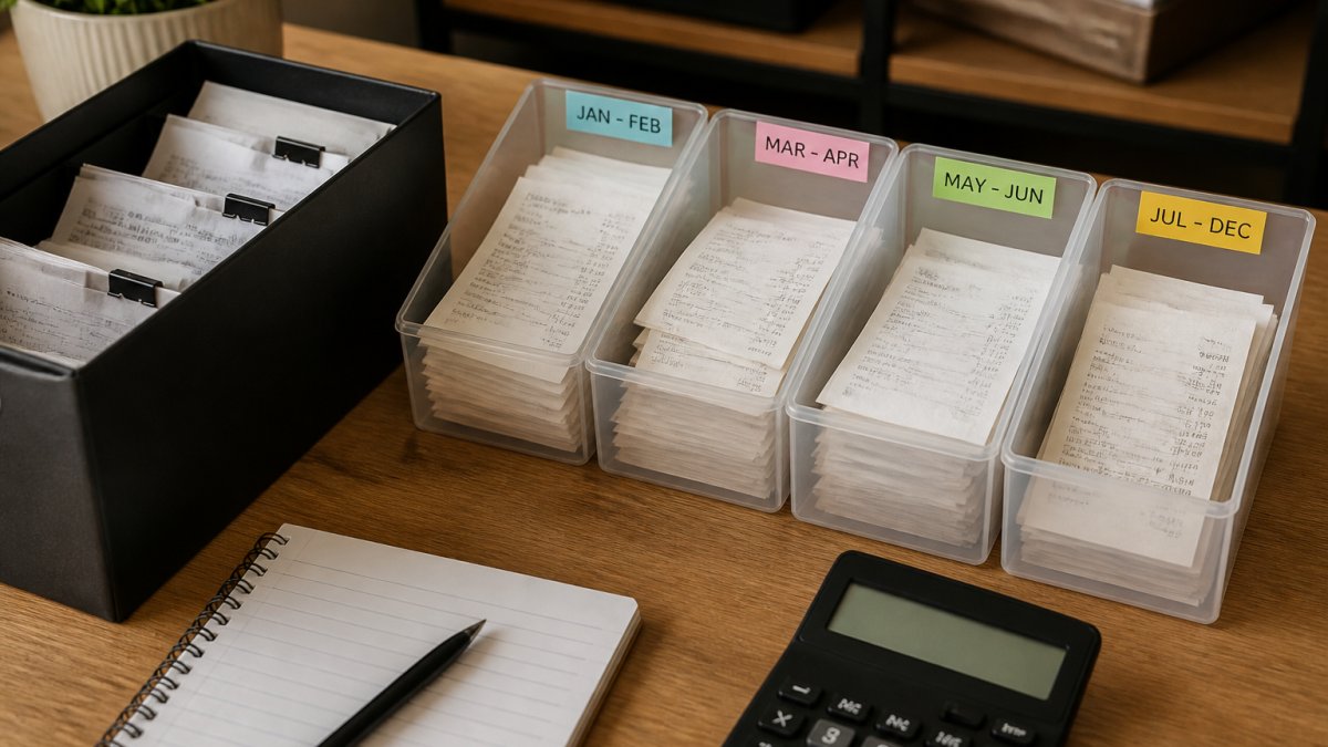 How to Organize Receipts for Tax Season